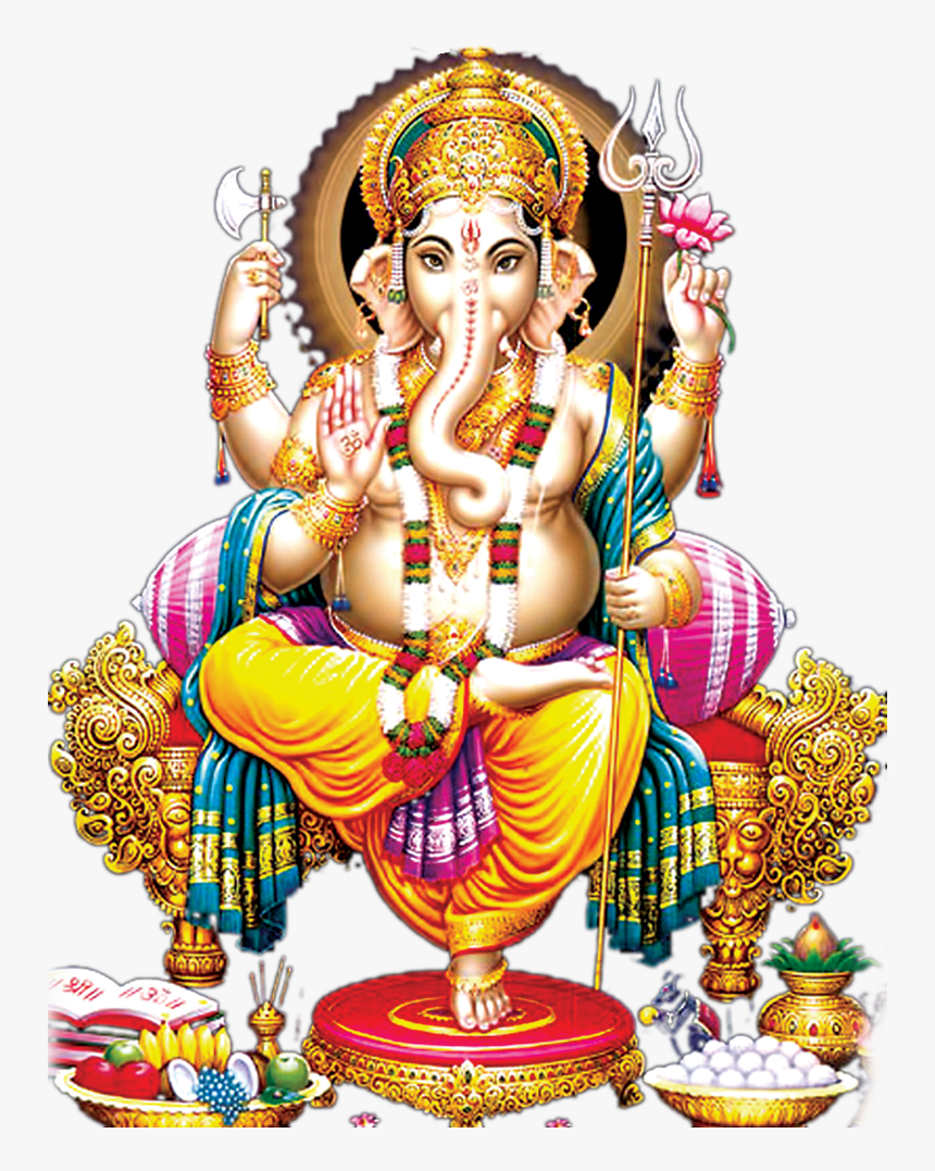 God Vinayaka Hd Wallpapers Png - Ganesh Images Png Hd, Transparent Png, Free Download