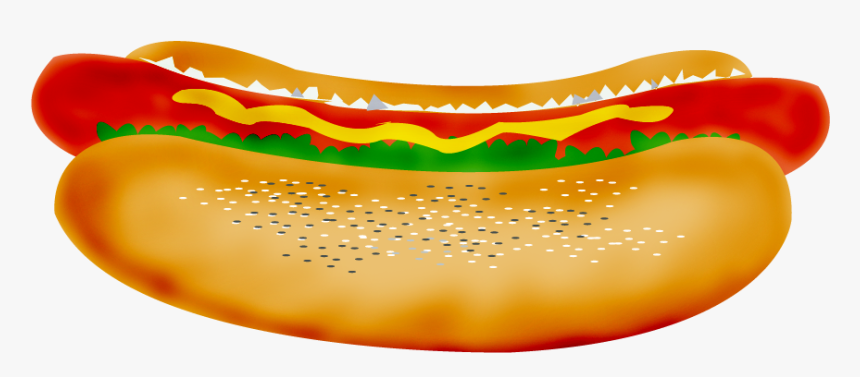 Hot Dog Clipart Free Clip Art Images - Chicago Hot Dog Clip Art, HD Png Download, Free Download