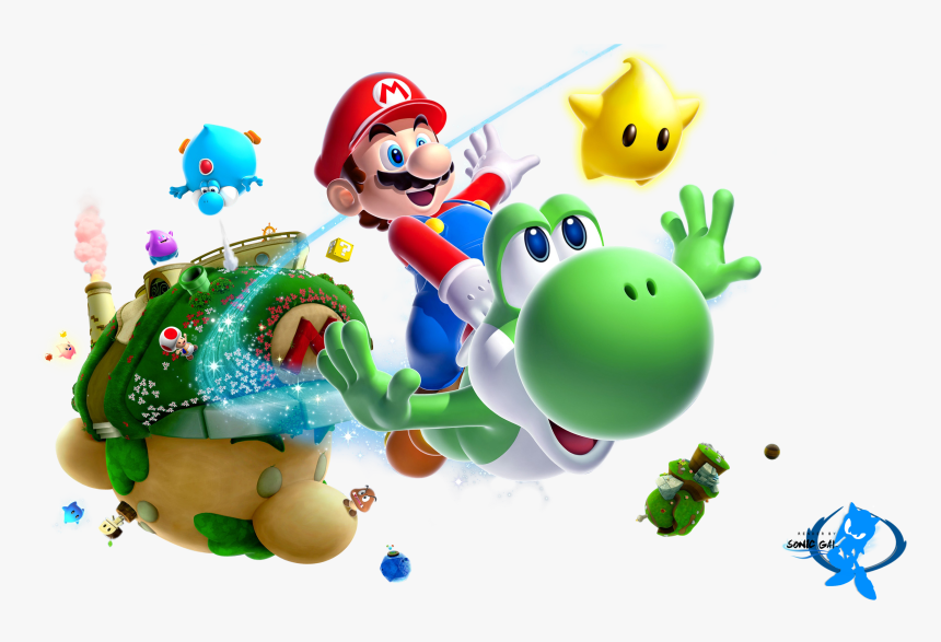 Hd Wallpaper Png - Super Mario E Yoshi, Transparent Png, Free Download