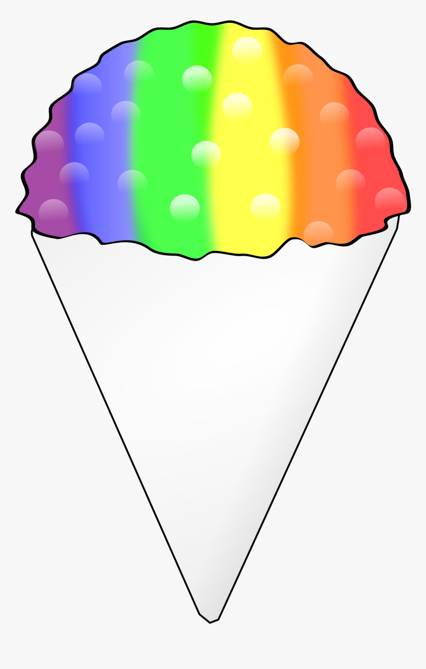 Snow Cone Clipart Transparent Png - Shave Ice Clip Art, Png Download, Free Download