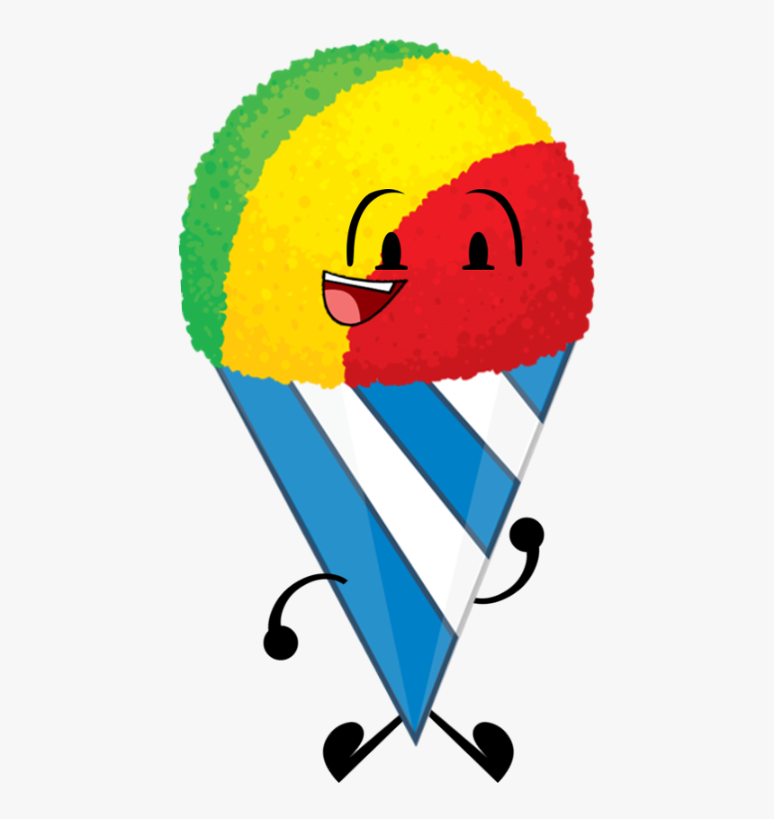 New Snowcone Pose - Cartoon Snow Cone Png, Transparent Png, Free Download