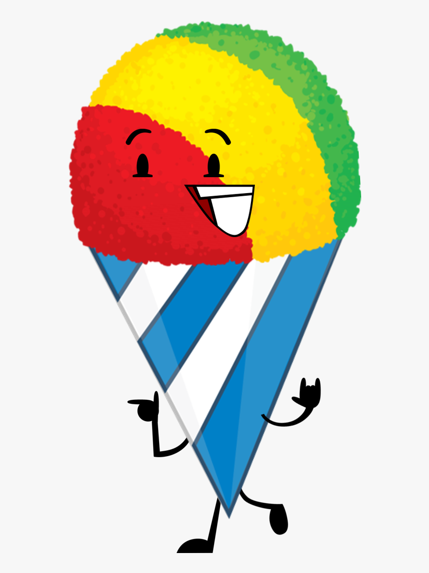 Updated Snowcone Pose - Transparent Snow Cone Clip Art, HD Png Download, Free Download