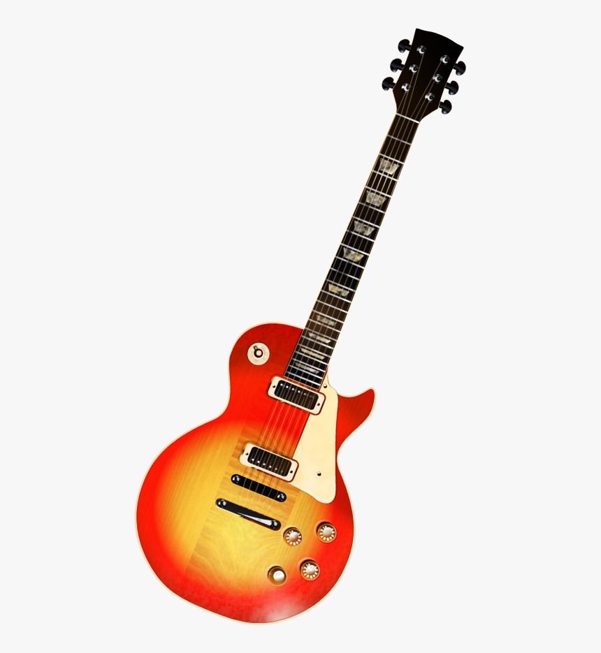 Guitar Transparent Clipart - Guitar Clipart Transparent, HD Png Download, Free Download