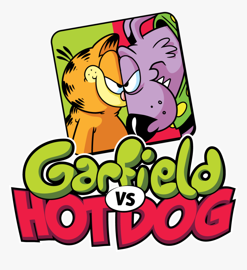 Garfield Vs Hotdog, HD Png Download, Free Download