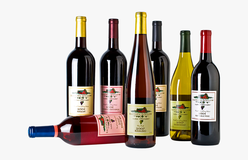 Baiting Hollow Farm Vineyard Wine - Wine Images Png, Transparent Png, Free Download