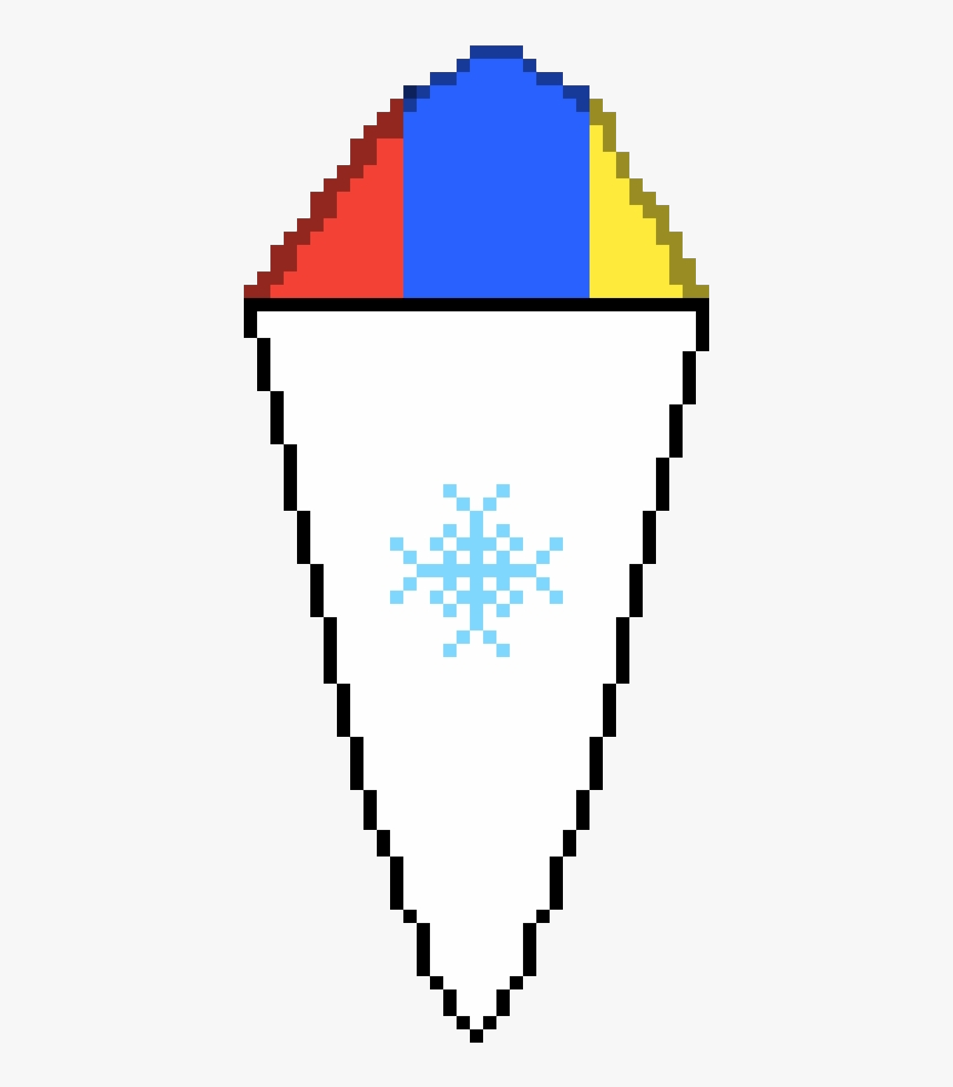 Snow Cone Clipart Transparent Png - Cross-stitch, Png Download, Free Download