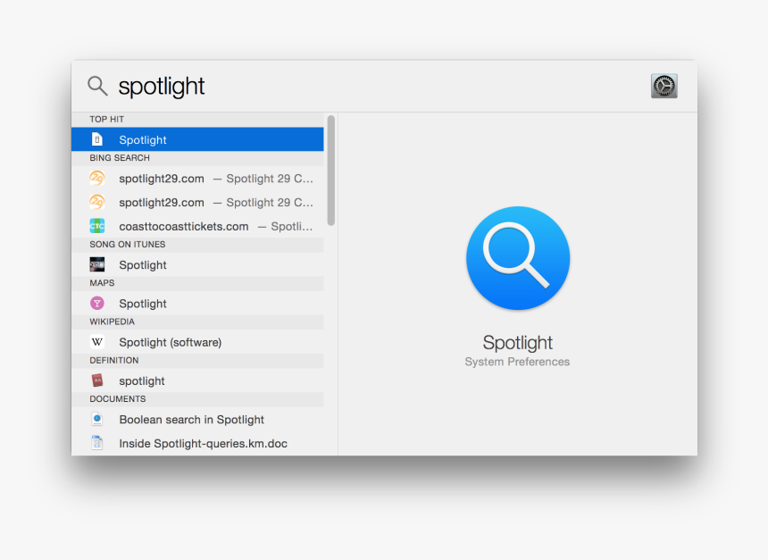 Spotlight App Mac, HD Png Download, Free Download