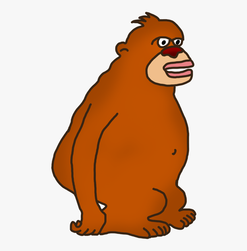 Funny Monkey Clipart - Wild Monkey Clipart, HD Png Download, Free Download