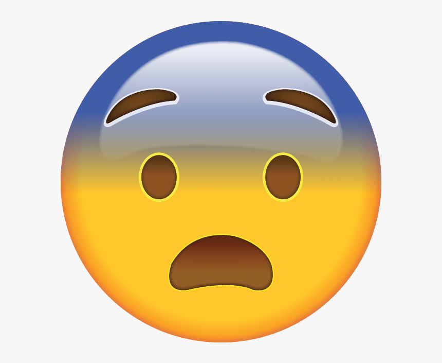 Emoji Emoticon Icon - Scared Emoji, HD Png Download, Free Download