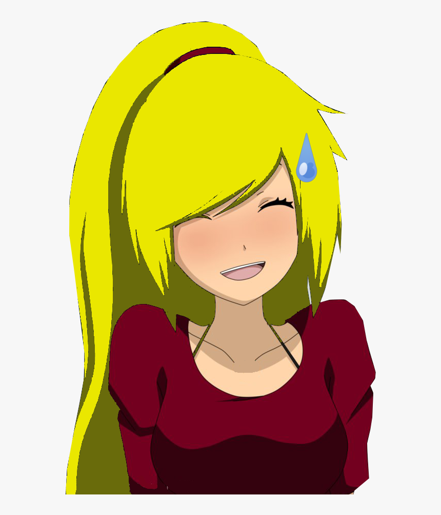 Sayoko"s Awkward Laugh - Embarrassed Png, Transparent Png, Free Download