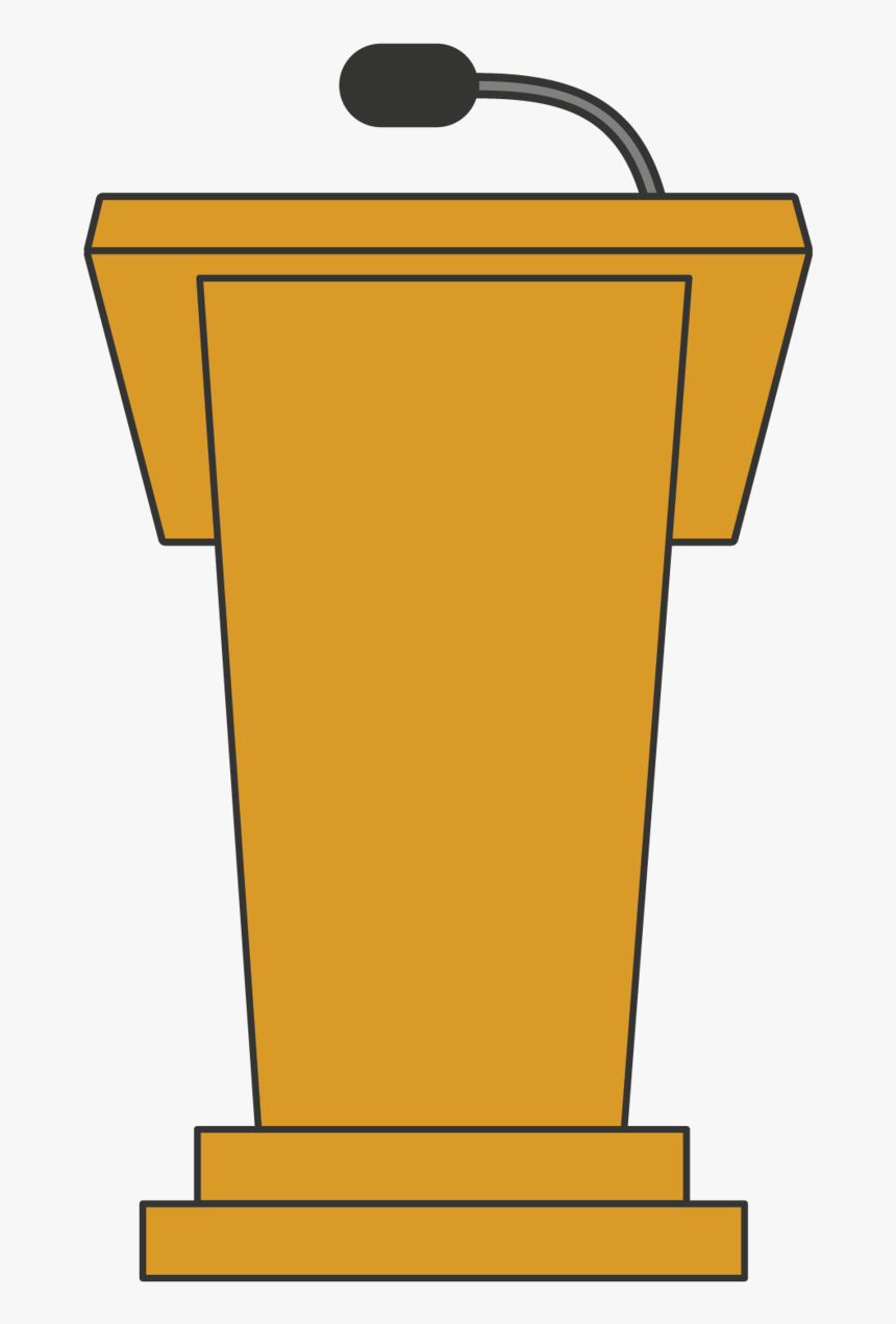 Podium Clipart Lectern - Podium Clipart, HD Png Download, Free Download