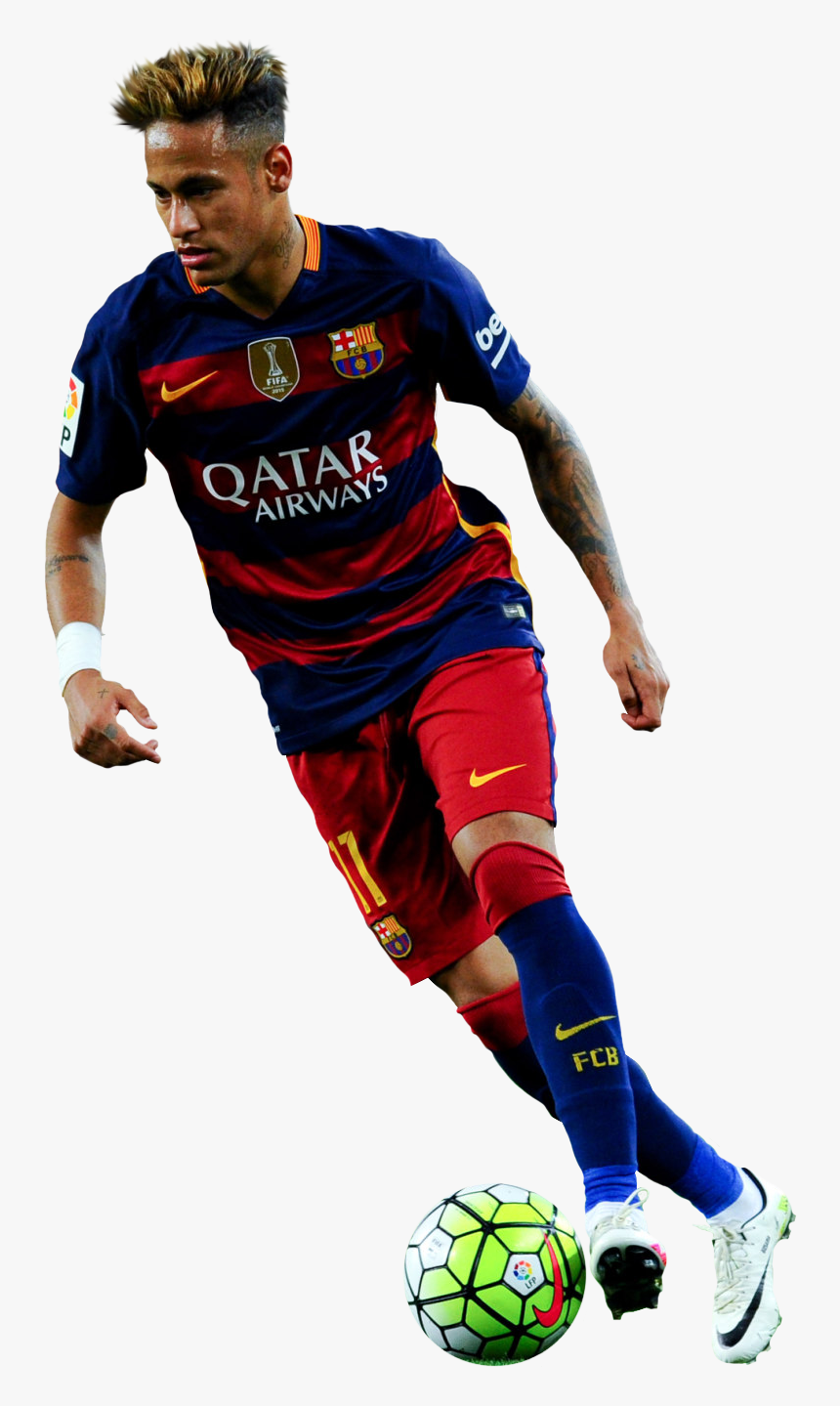 More Free Neymar Png Clip Arts - Neymer Jr Fc Barcelona, Transparent Png, Free Download