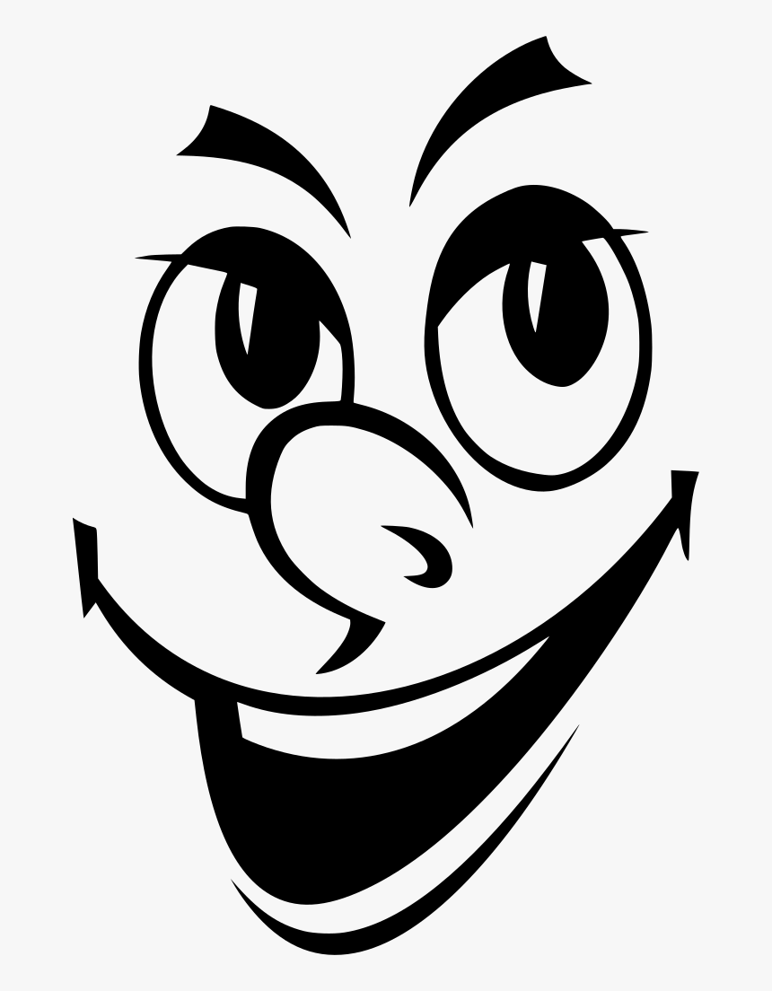 Transparent Smiling Face Png - Funny Faces Cartoon, Png Download, Free Download