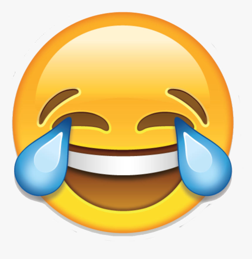 Freeuse Library Face With Tears Of Joy Emoji Laughter - Laughing Emoji Clip Art, HD Png Download, Free Download