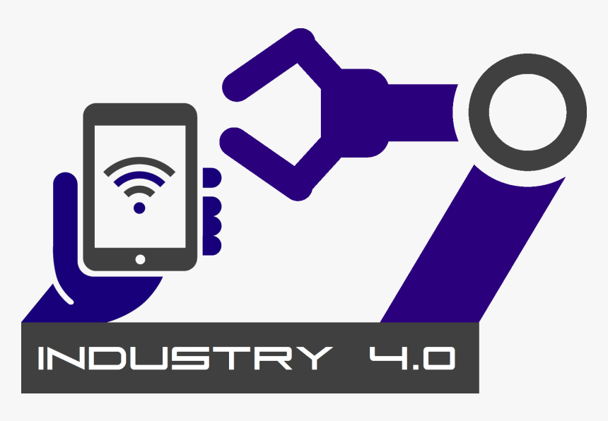 Industry Icon Pictures To Pin On Pinterest - Industrial Revolution 4.0 Logo, HD Png Download, Free Download