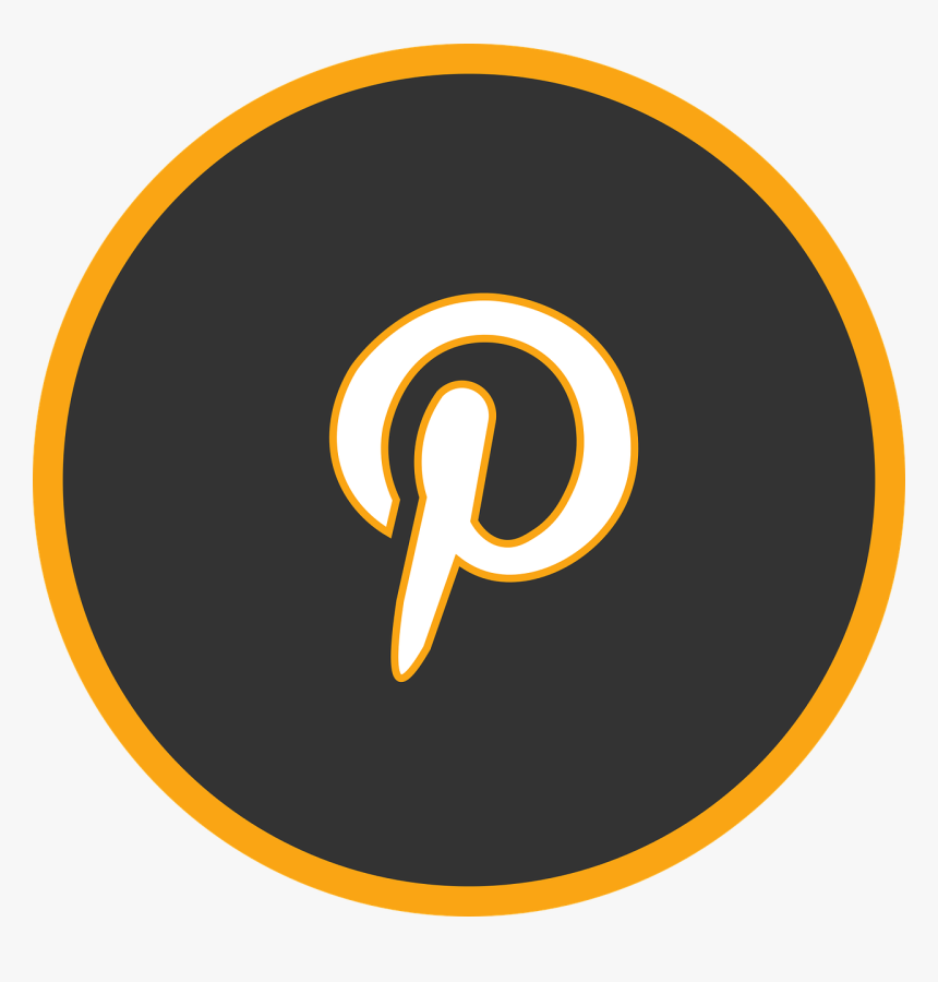 Social Networking Icon Icon Pinterest Pinterest Free - Circle, HD Png Download, Free Download