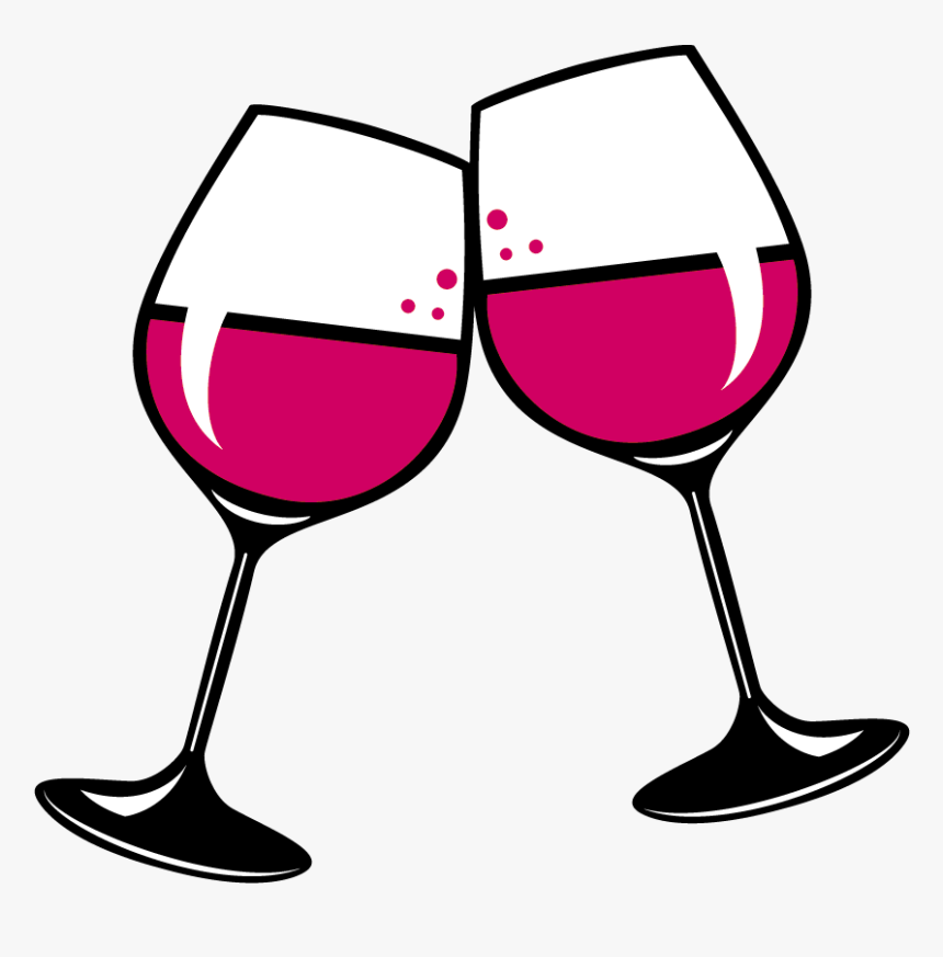 Wine Glass Red Wine White Wine Clip Art - Transparent Wine Glass Clipart, HD Png Download, Free Download