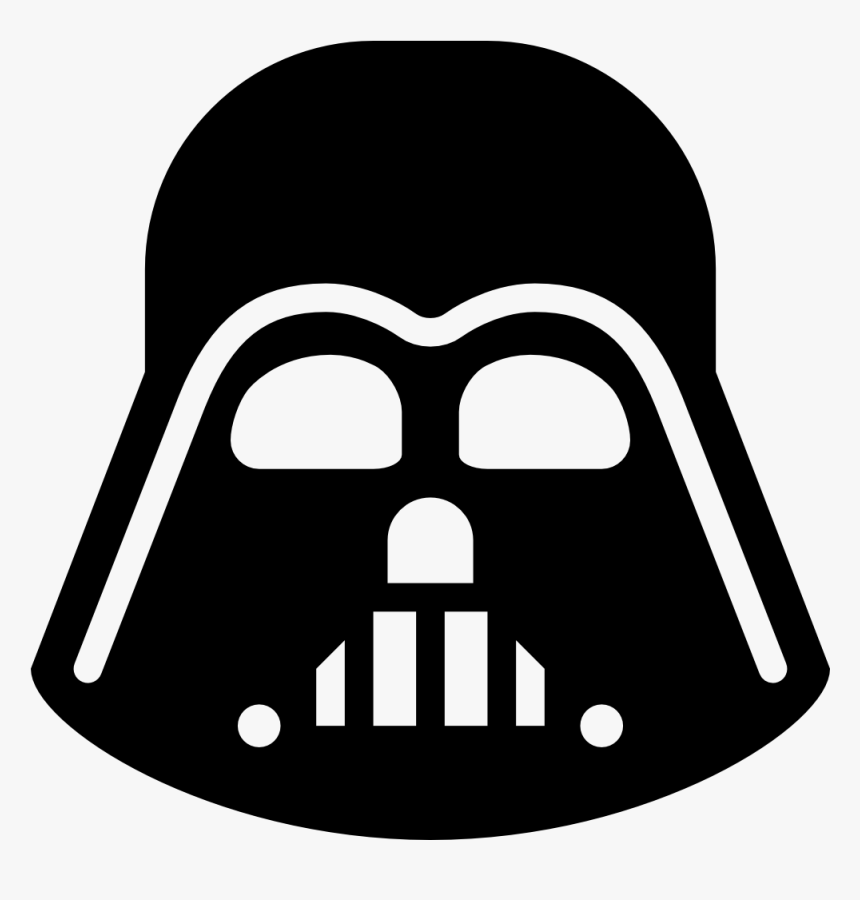 Darth Vader Icon Star Wars Pinterest Star - Darth Vader Head Silhouette, HD Png Download, Free Download