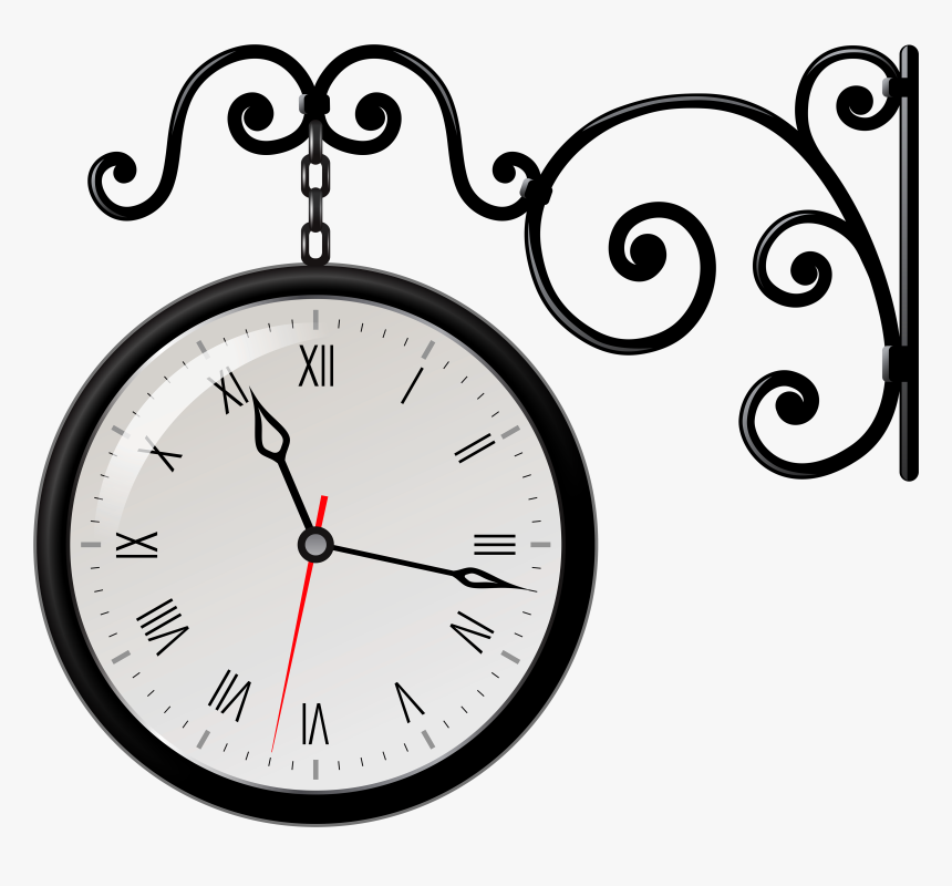 Street Clock Png Clip Art - Types Of Watches And Clocks, Transparent Png, Free Download