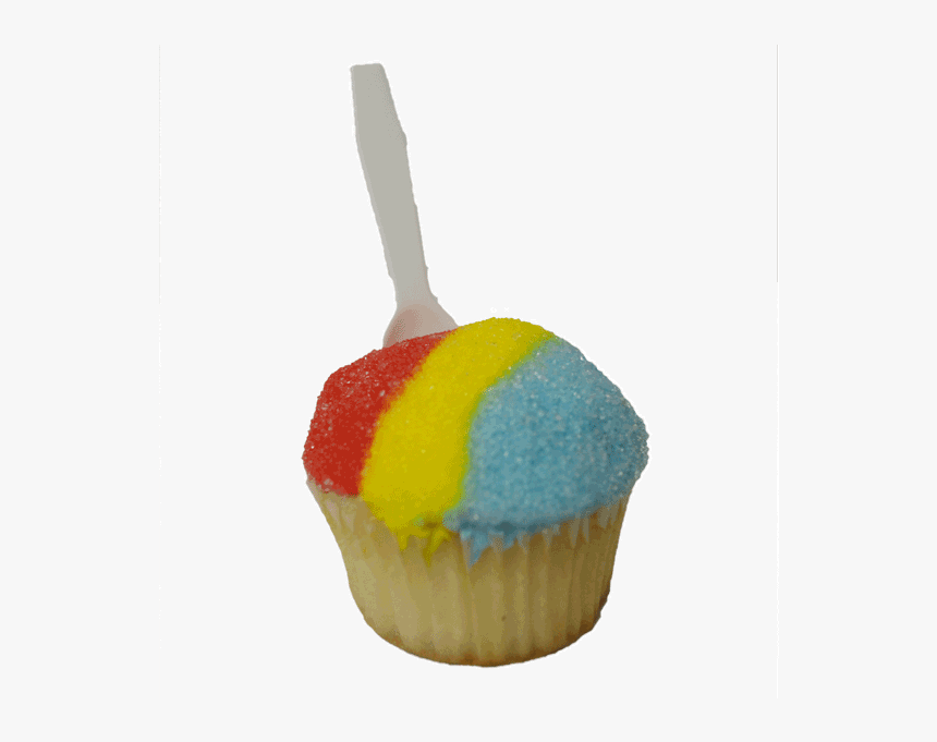 Snow Cone Cupcake - Cupcake, HD Png Download, Free Download