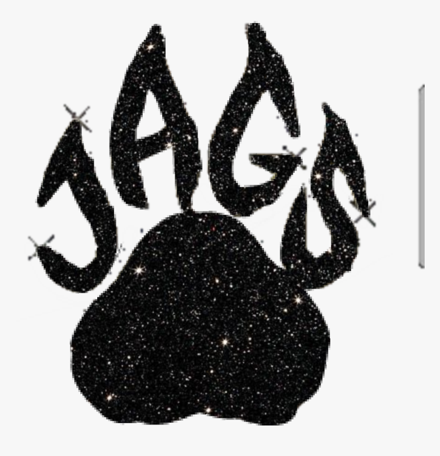 #jags #topgun #pawprint #black #cheerleading #glitter - Top Gun Jags Logo, HD Png Download, Free Download