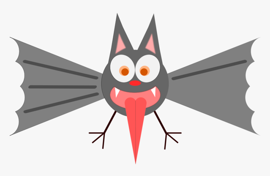 Funny Bat Svg Clip Arts, HD Png Download, Free Download