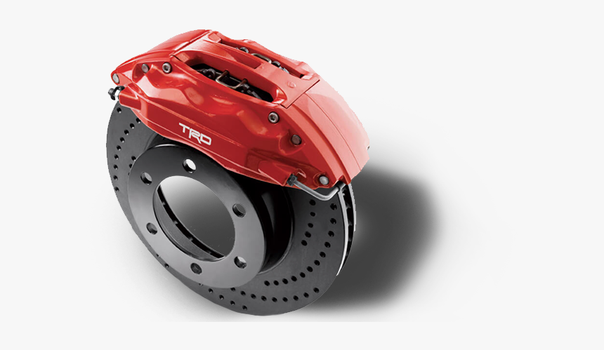 Trd Performance Brakes Accessories Jay Wolfe Toyota - Trd Red Brakes, HD Png Download, Free Download