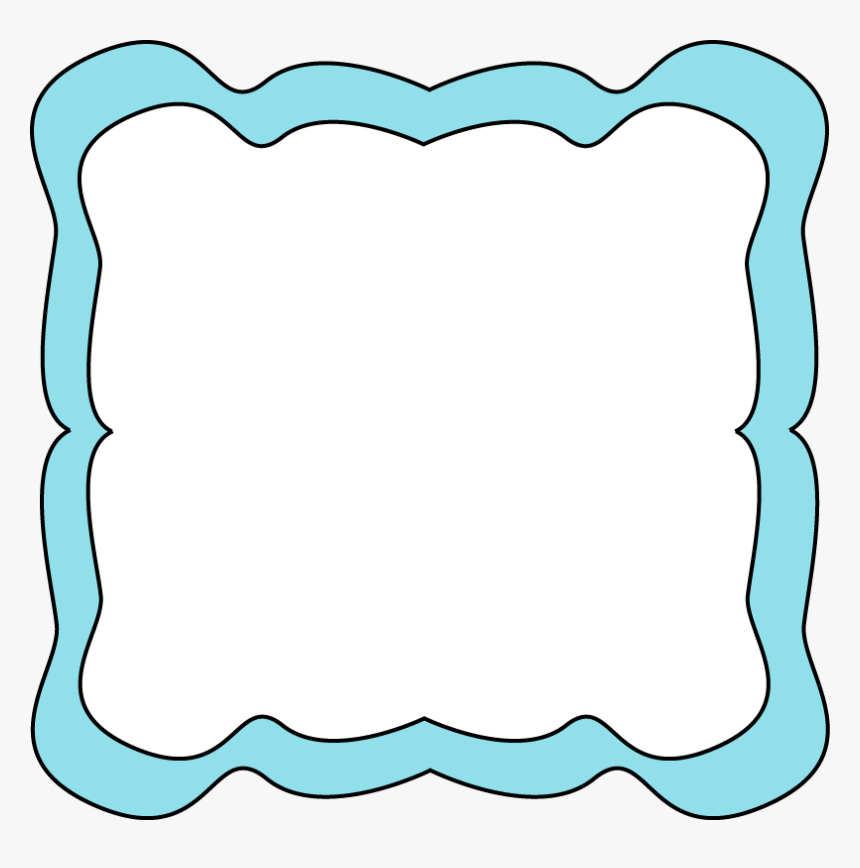 Frames Png Light Blue, Transparent Png, Free Download