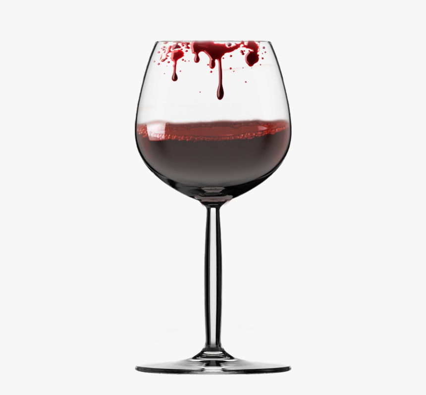 I Like Red Wine Because No One Can Really Be Sure Whether - Blood In A Wine Glass, HD Png Download, Free Download