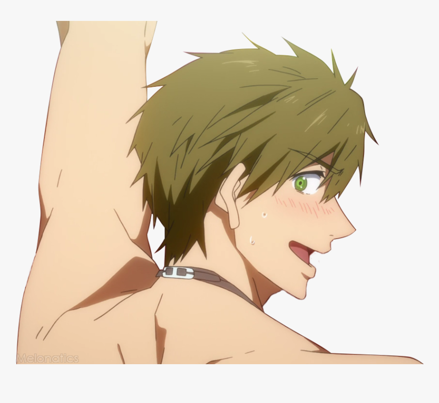 Makoto And Transparent Anime Image - Embarrassed Anime Girl Transparent, HD Png Download, Free Download