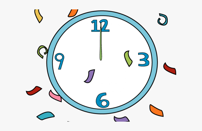 Clock Clipart New Year , Png Download - Circle, Transparent Png, Free Download