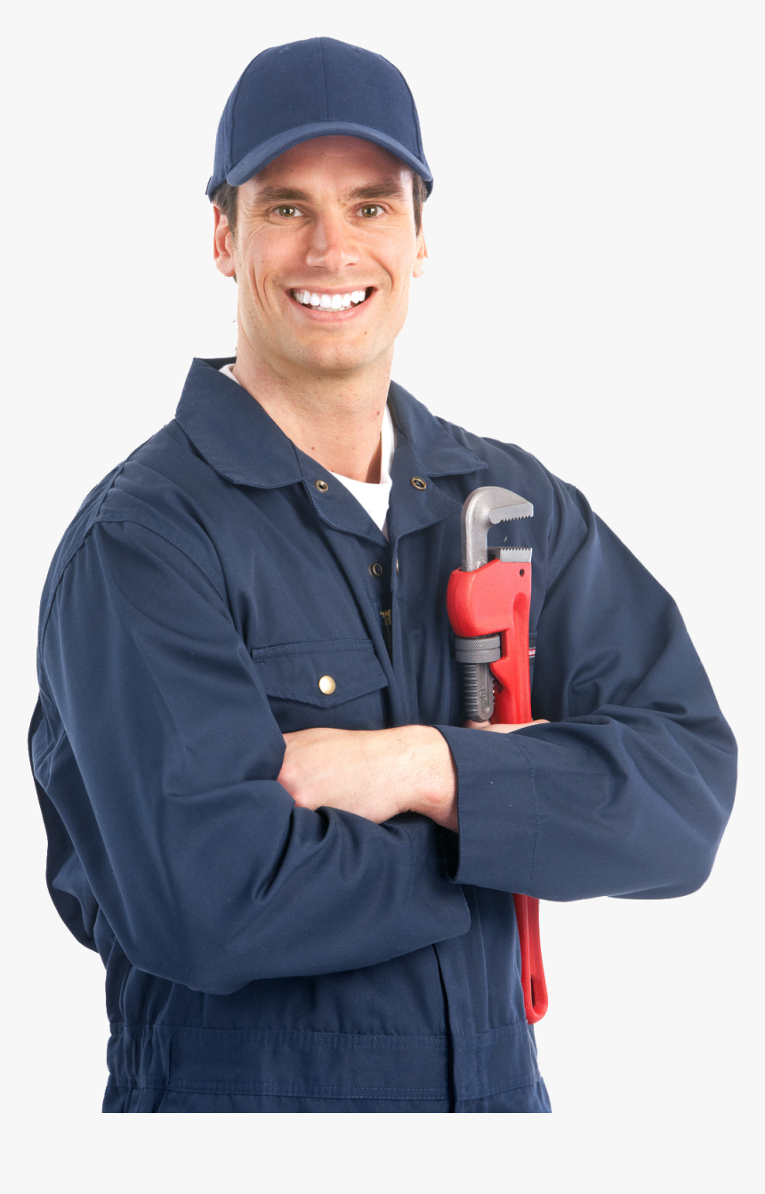 Industrial Worker Png Image - Plumbing Man, Transparent Png, Free Download