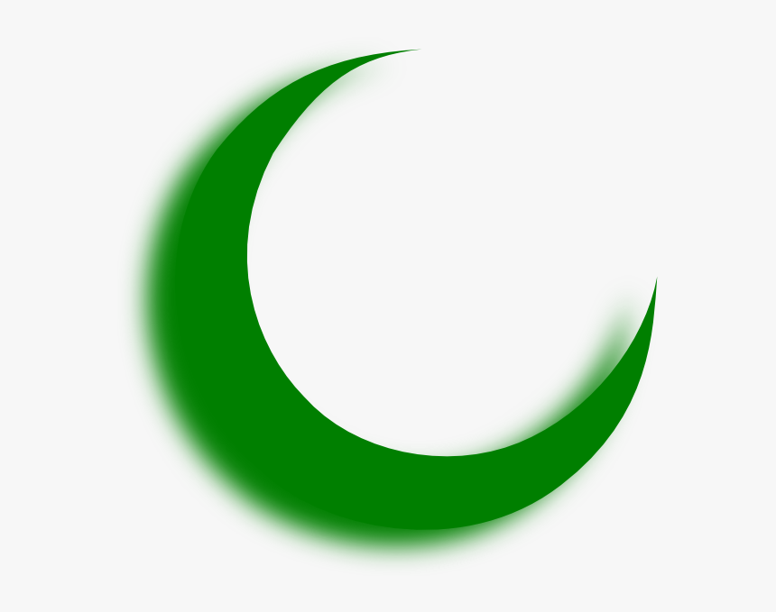 Half Moon Png Photos - Green Crescent Moon Png, Transparent Png, Free Download