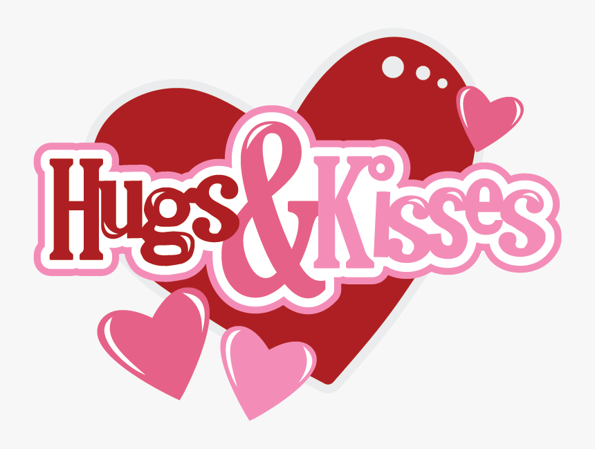 Hugs And Kisses Clipart Hug And Kiss Png Transparent - Many Kisses...
