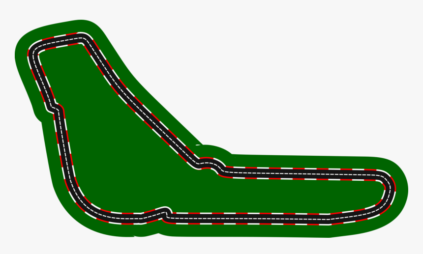 Transparent Race Track Png - Formula 1 Monza Track, Png Download, Free Download