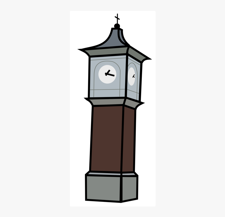 Lighting,clock Tower,tower - Clip Art Clock Tower, HD Png Download, Free Download
