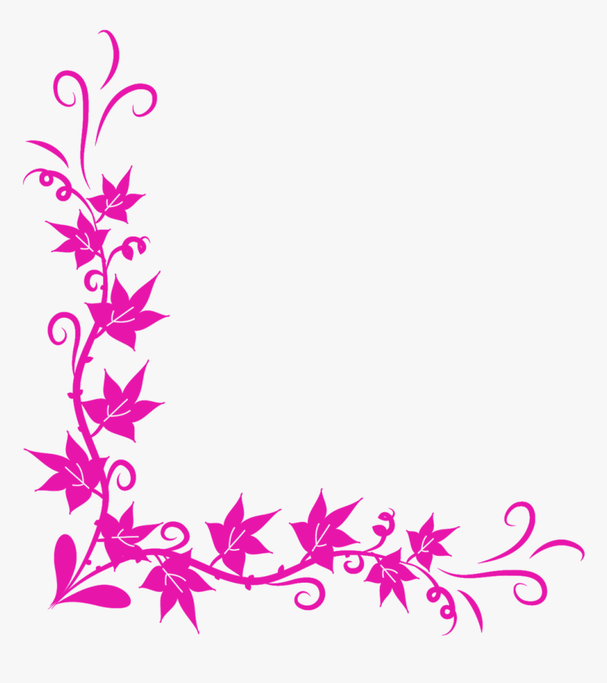 Page Border Corner Design , Png Download - Designs For Cover Page, Transparent Png, Free Download