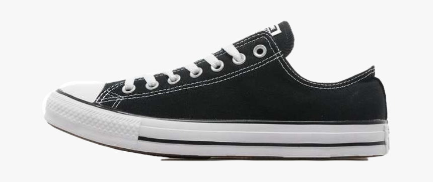 #converse #shoes #pumps #black #white #png #freetoedit - Black Converse Ox, Transparent Png, Free Download