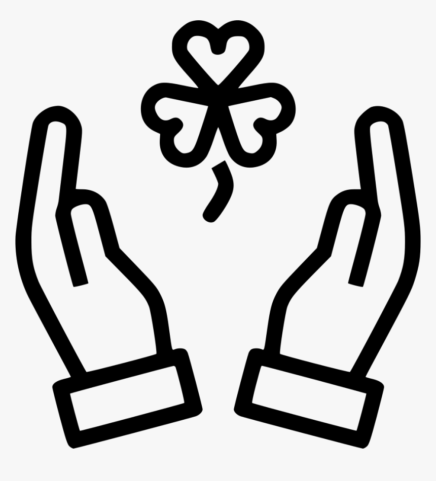Shamrock Three Clover Leaf - Caring Icon Png, Transparent Png, Free Download
