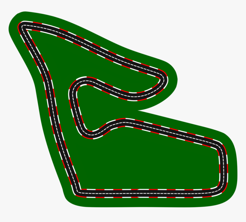 Grass,area,recreation - Race Track Clipart, HD Png Download, Free Download