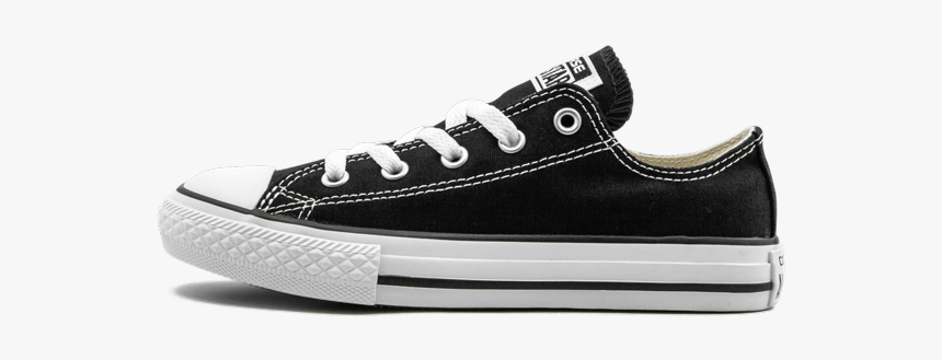 Converse Chuck Taylor Ox "black - Black Converse Shoes Price, HD Png Download, Free Download