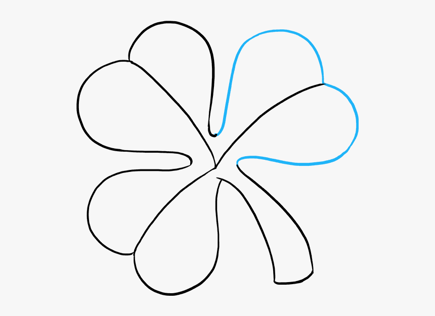 How To Draw Shamrock - Line Art, HD Png Download, Free Download