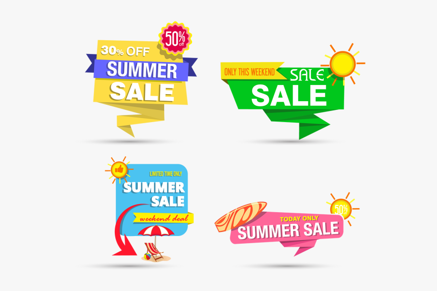Banner Clipart Summer Sale - حالات بلاك بيري 2012, HD Png Download, Free Download