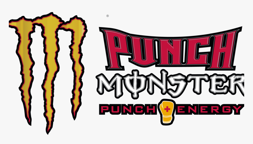 Monster Energy Logo Png Clipart , Png Download - Monster Energy Punch Logo, Transparent Png, Free Download