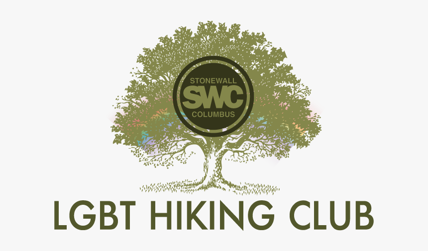 Lgbt Hiking Club Logo Lg - Oak Leaf Wedding Invite, HD Png Download, Free Download