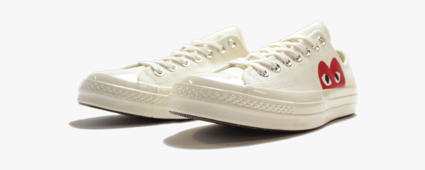 Converse Chuck 70 Ox "comme Des Garçons Play / Half - Converse, HD Png Download, Free Download