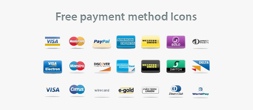 Payment Method Png Hd - Payment Method Icon Png, Transparent Png, Free Download