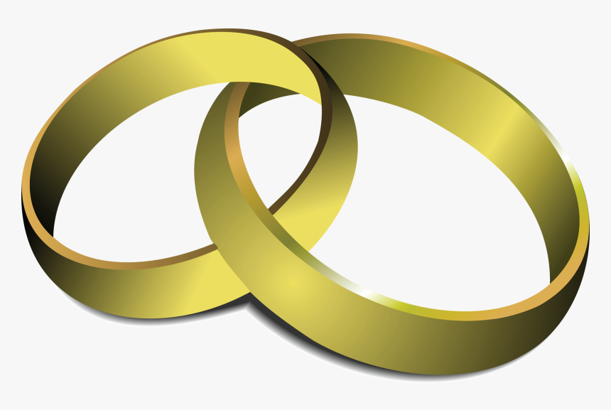 Transparent Wedding Bands Png - Transparent Wedding Rings Cartoon, Png Download, Free Download