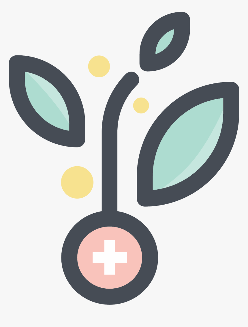 Herbal Icon Free Download - Plants Icon Png Cute, Transparent Png, Free Download