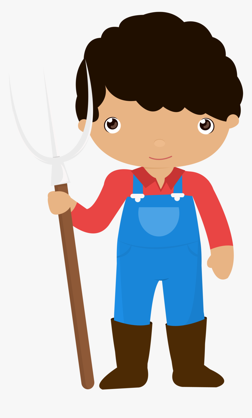 Fazenda - Farmer Clipart Png, Transparent Png, Free Download